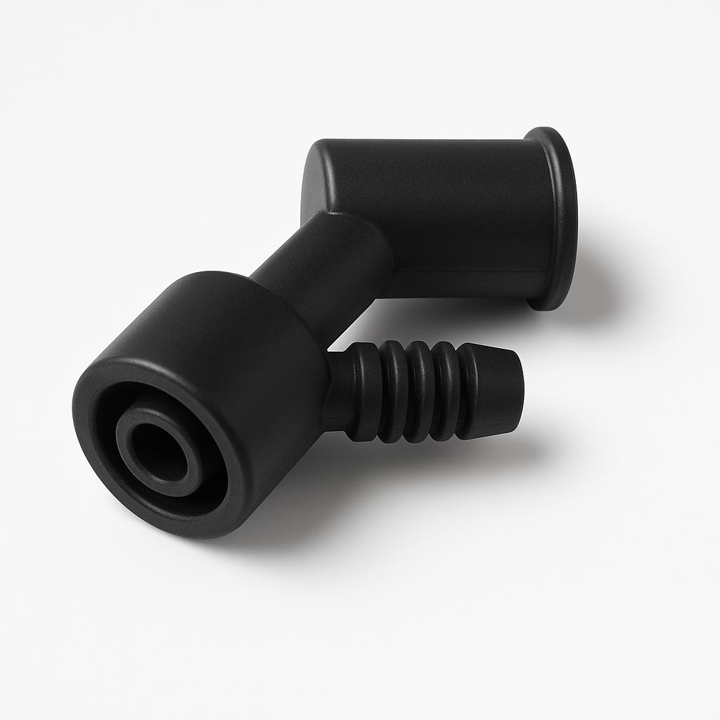 Automotive Quick-Connect Fuel Elbow
