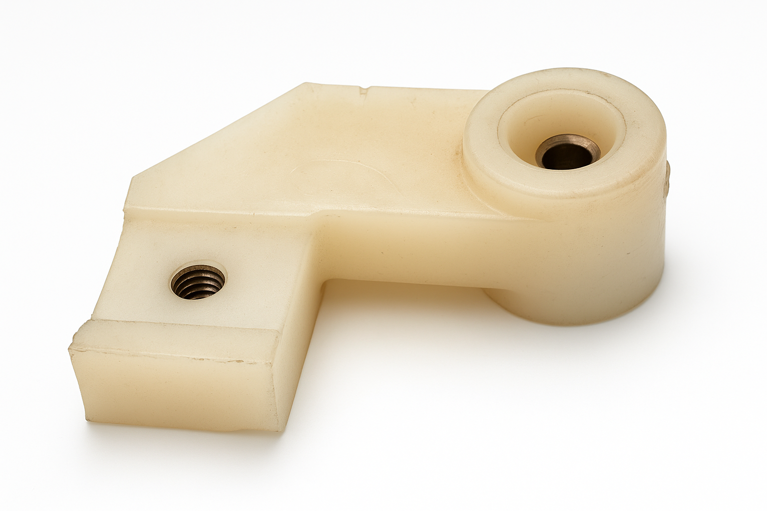 Custom tooled plastic assembly