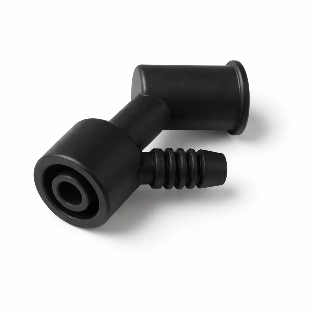 Compact black moulded part